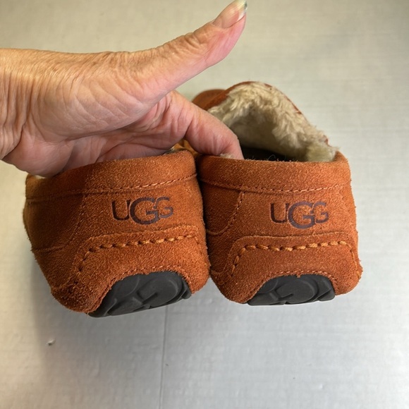 UGG ASCOT LUMBER SUEDE EVERDAY GO TO WATER RESISTANT COSY SLIPPER LOAFER SZ 10 - Picture 4 of 12